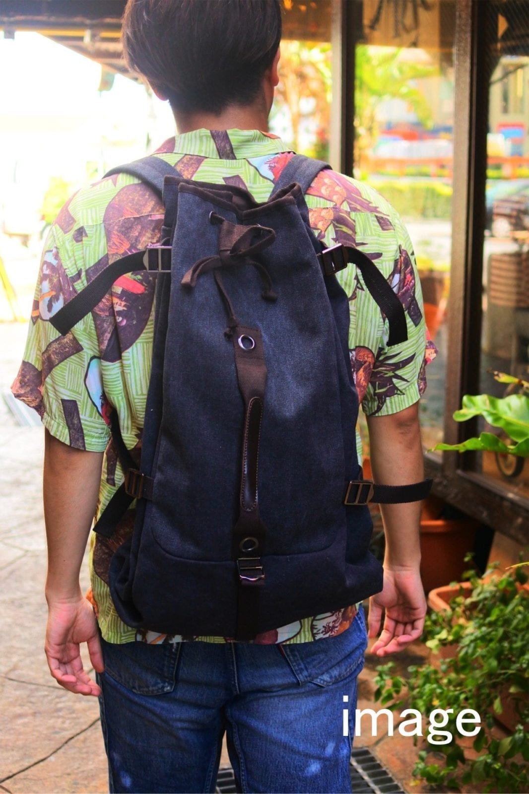 サンレレバック ブラック Sanlele Bag - Black | 三線工房まちだ屋