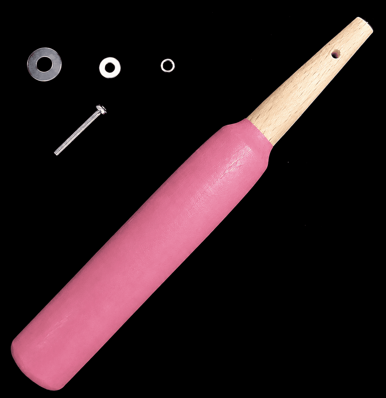 サンレレ 海遊び用カラクイ(糸巻き)ピンク 1本 単品 止具付き