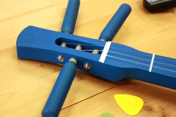 サンレレ 海遊び用カラクイ（糸巻き）ピンク 1本 単品 止具付き | 三線