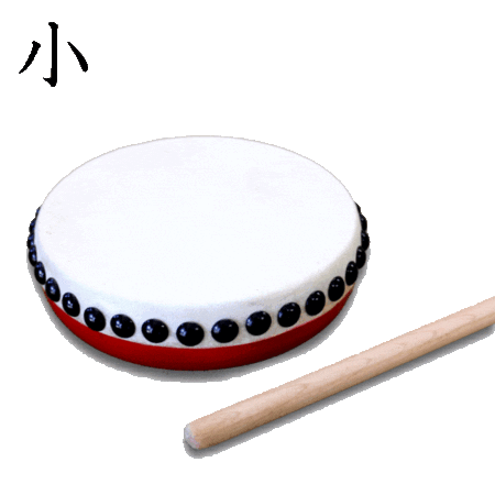 パーランクー（小）木製バチ付　エイサー太鼓